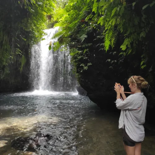 Volunteering in Lombok Bird Catalog Waterfall (4)
